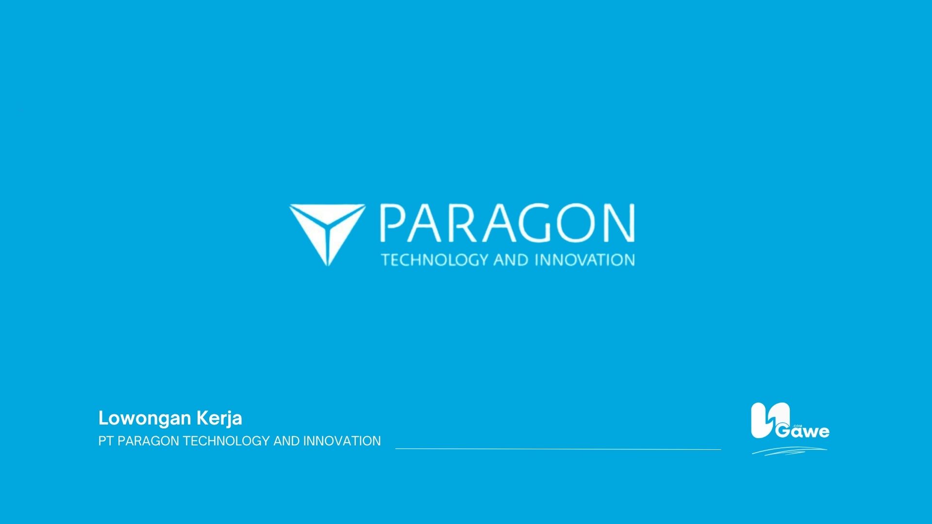 PT Paragon Technology and Innovation (PTI) PT Paragon Technology and Innovation